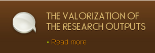 Valorisation des Acquis de recherche - valorization of the research outputs - مخابر البحث